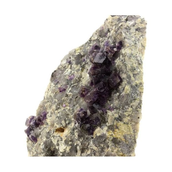 Sten og mineraler. Fluorit. 364,4 ct. Saint-Péray, Ardèche, Frankrig.