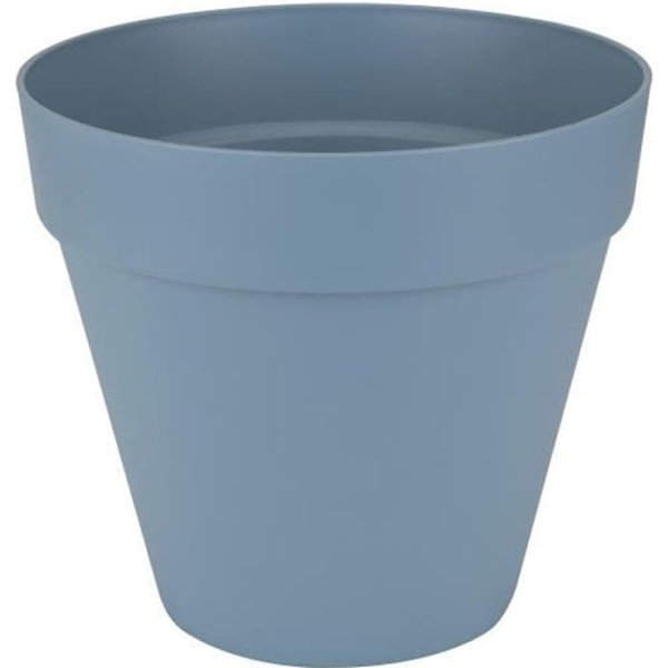 ELHO Rund blomkruka Loft Urban - Ø 25 cm - Vintageblå vintage blå