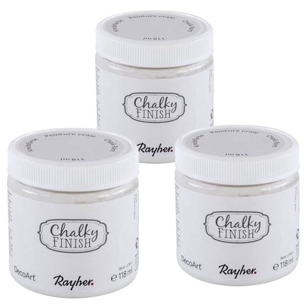 Chalky Finish kridtmaling 354 ml - hvid Vit