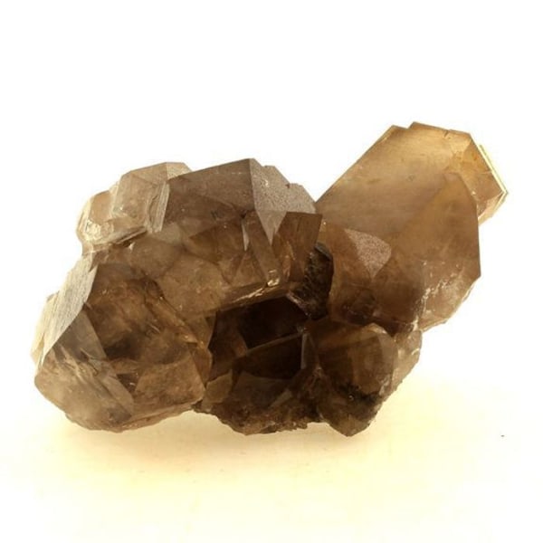 Stenar och mineraler. Rökkvarts. 1472,0 cent. Mont-Blanc-massivet, Haute-Savoie, Frankrike.