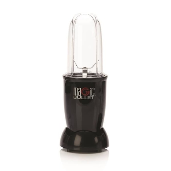 Blender Magic Bullet - NUTRIBULLET - 2 kuppia mukana 570 ml ja 350 ml - 200W - Musta Svart