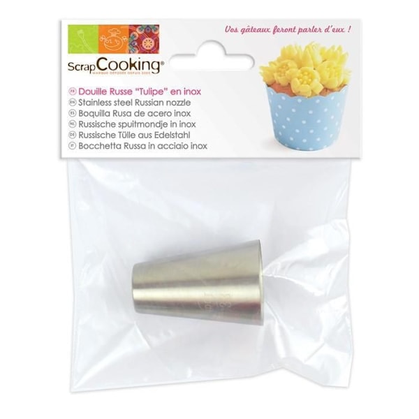 Russisk tulipankonditorifor i inox