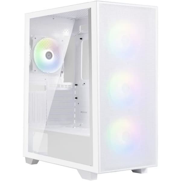 PC-fodral - BITFENIX - Flow (Vit) - Medium tower - ATX-format - Utan strömförsörjning
