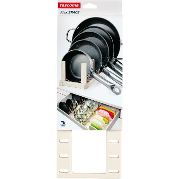 Tescoma FlexiSPACE Grydespandsholder, hvid - 899482