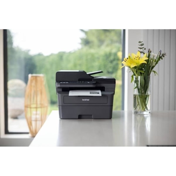 Brother MFC-L2827DW 4-in-1 yksivärinen lasermonitoimitulostin Ethernetillä ja Wi-Fi-yhteydellä