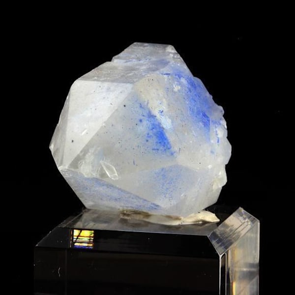 Kvarts + Dumortierite - ABIJOUX - Vaca Morta stenbrud, Bahia, Brasilien - 565,5 ct - Naturlige materialer - Blandede