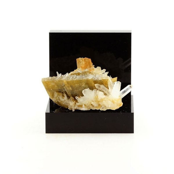 Siderite, Quartz 130,3 karat Flerfärgad