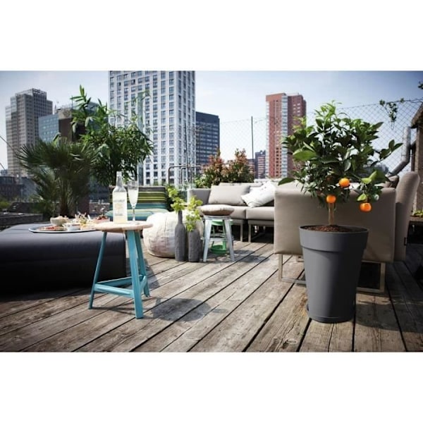 ELHO Round Loft Urban tallerken - Ø 30 cm - Trækulgrå Kolgrå
