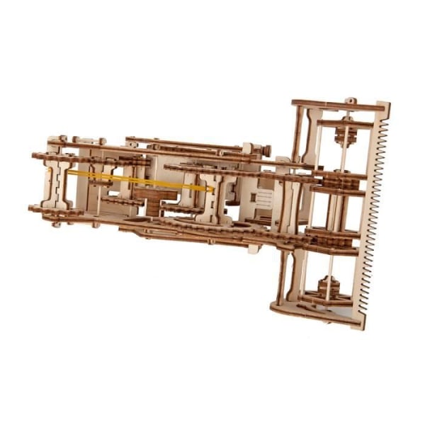 Modell / Motoriserat mekaniskt 3D-pussel 100 % TRÄ - UGEARS - Skördetröska