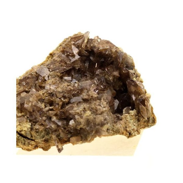Stenar och mineraler. Axinit. 208,5 cent. La Balme d'Auris, Bourg d'Oisans, Isère, Frankrike..