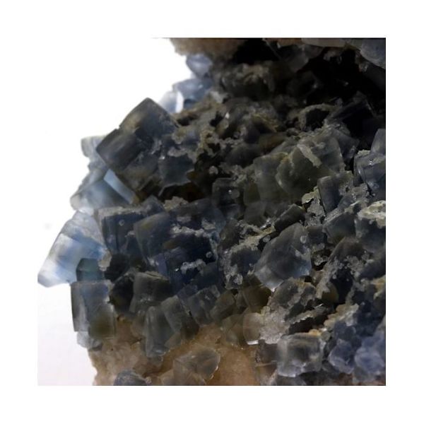 Blå fluorit 4035,1 karat (0,8 kg) Flerfärgad