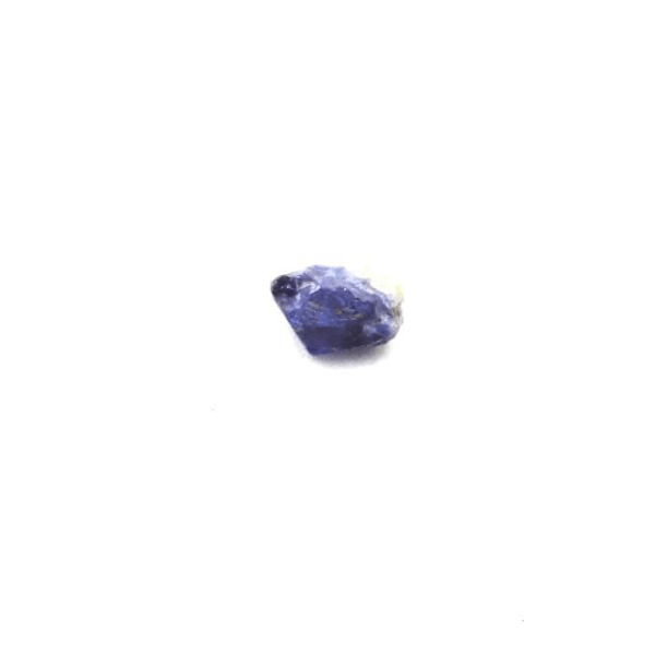 Stenar och mineraler. Benitoite.0,65 ct. San Benito Co., Kalifornien, USA.