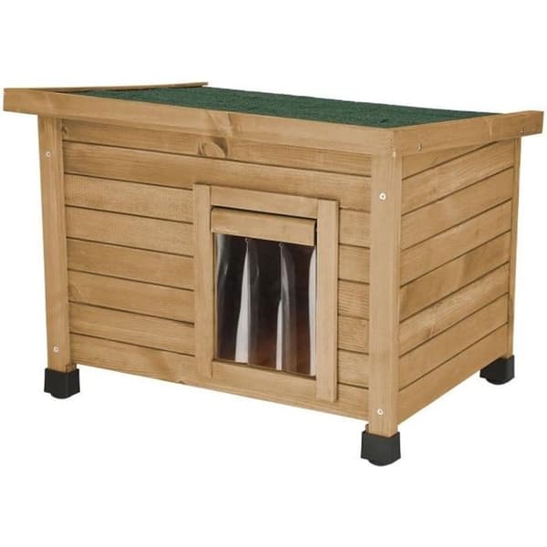KERBL Hus til kat Rustica 57x42x45cm - Træ Trä