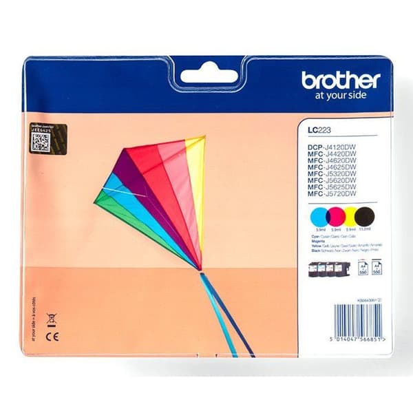 Cartuscher BROTHER LC-223 Multipack