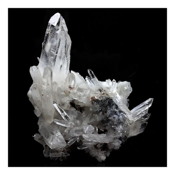 Sten og mineraler. Muzo kvarts. 331,0 øre. Vaulnaveys, Isère, Frankrig.