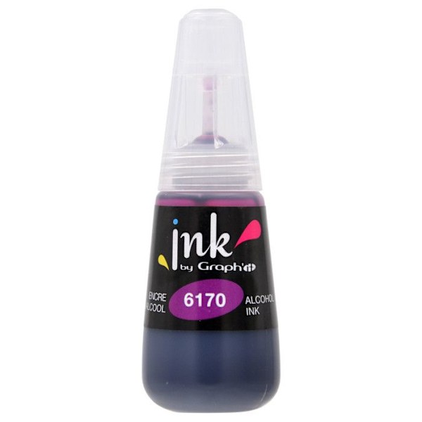 Blæk af Graph'it marker Genopladelig 25 ml 6170 Bougainvillea 6170 Bougainvillea