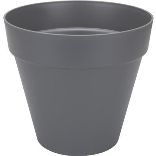 ELHO Round Urban Flower Pot - Ø 30 cm - Charcoal Grey Kolgrå