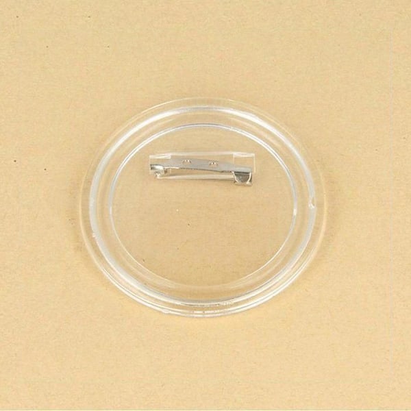 12 märken för att anpassa Ø 6 cm Transparent
