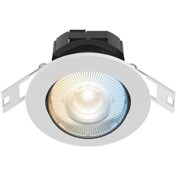 Upotetut LED-kohdevalot - CALEX - SMART DOWNLIGHT - 5 W - 400 ml - 6500 K - Vaihtuva voimakkuus - 3 kpl pakkaus Vit