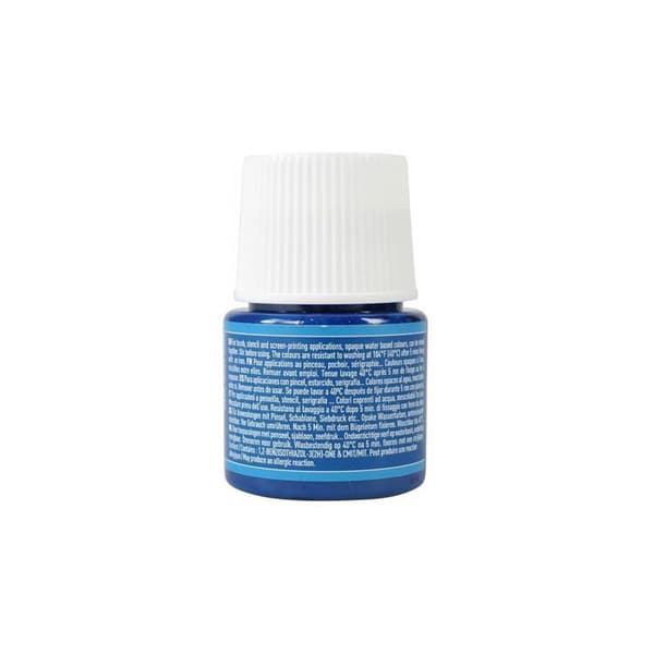 Stofmaling - PéBéo - Setacolor opaque - Denimblå - 45 ml - Blandet Blå
