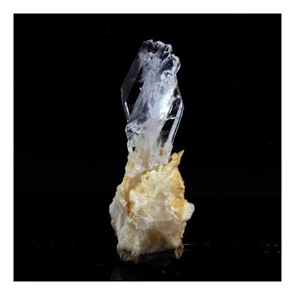 Kivet ja mineraalit. Ame Quartz (Faden Quartz). 69,0 ct. La Table, La Rochette, Chambéry, Ranska.