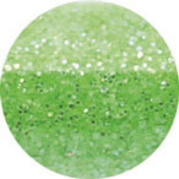 Biologiskt nedbrytbart glitterpulver 2,7 g - neongrönt Grön
