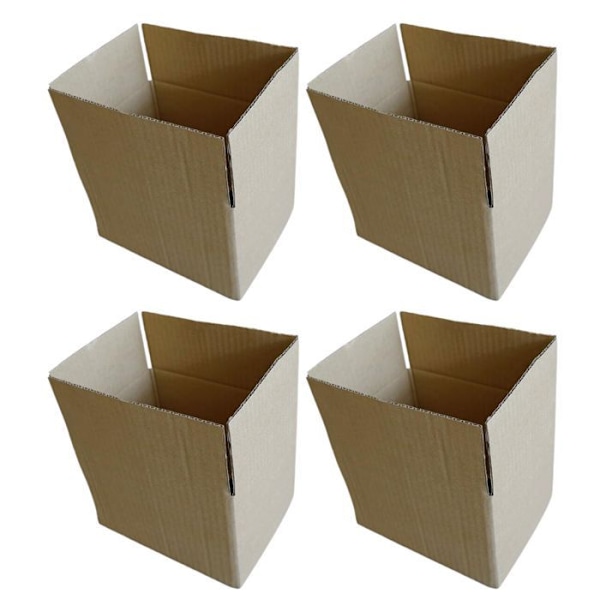 14 packboxar 20 x 15 x 11 cm kastanj