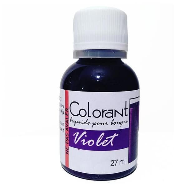 Farve til stearinlys 27 ml - Lilla Violett