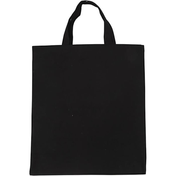 Kassi - MARQUE - 38 x 42 cm - Musta - 100% puuvilla - Uudelleenkäytettävä sort