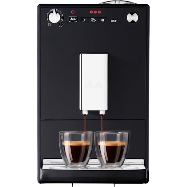Pavumylly kahvinkeitin - Melitta - Solo - Musta Svart