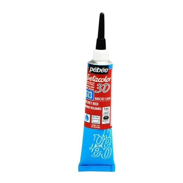 Kangasmaali Setacolor 3D Brod Line Punainen Vel…