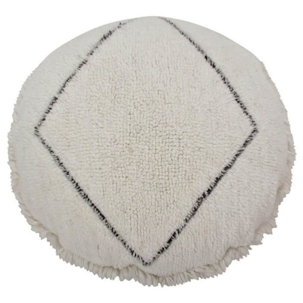 Etninen beige villapussi Bereber Lorena Canals Beige 70x70 - 70x70cm - Beige Beige