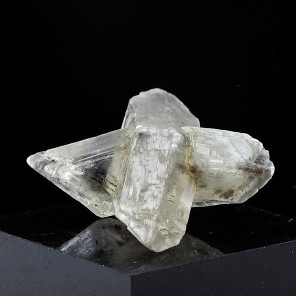 Sten og mineraler. Gips. 30,0 ct. Le Monestier-du-Percy, Isère, Frankrig..