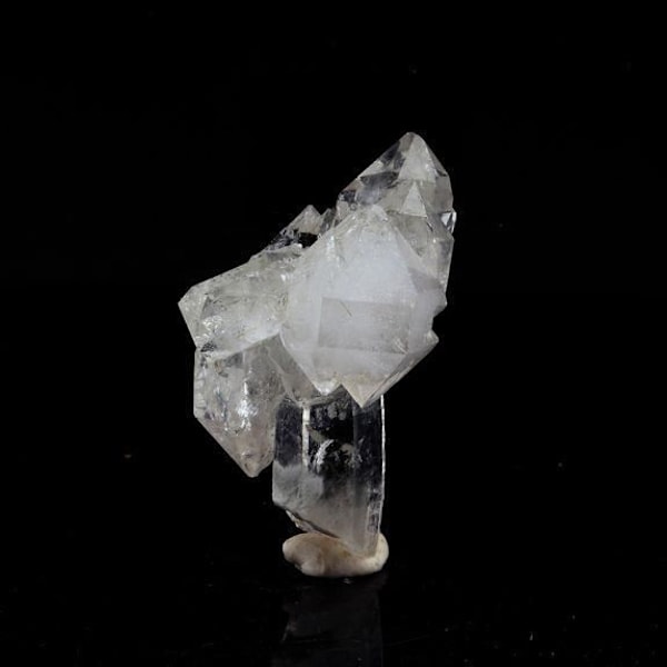 Sten og mineraler. Kvarts scepter. 47,0 ct. Clavans, Bourg d'Oisans, Frankrig.