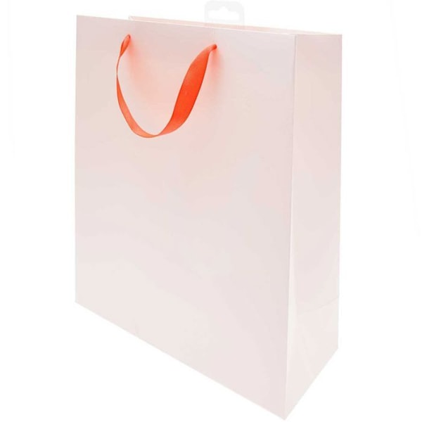 Lyserød gavepose 26 x 32 cm Rosa
