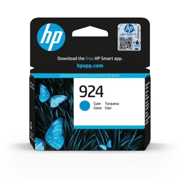 HP 924 ægte cyan blækpatron