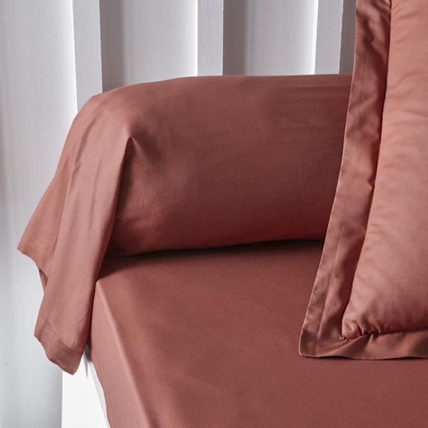 TODAY Essential -laukku - 45 x 185 cm - 100% tavallista puuvillaa - Terrakotta Röd