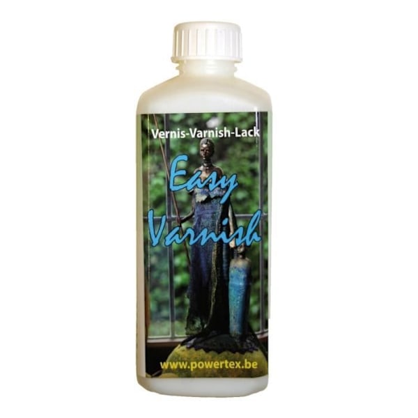Vandbaseret lak - POWERTEX - Easy Varnish - Transparent - Indendørs/udendørs beskyttelse Transparent