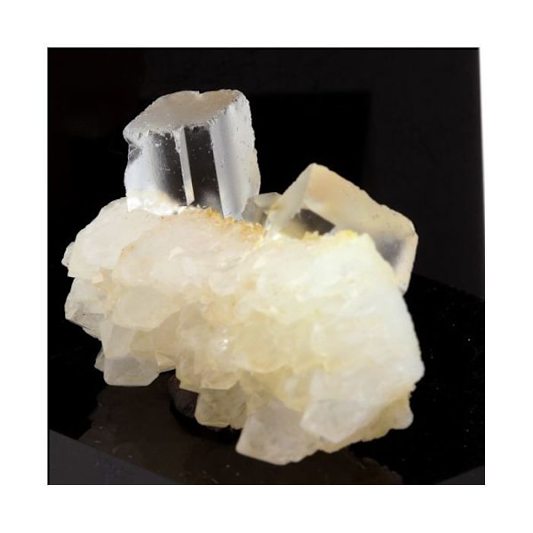 Fluorit + Kvarts 26,7 karat Vit