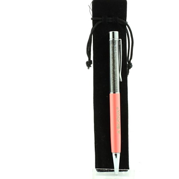 Sten og mineraler. Hæmatit mineral pen fra Allevard, Isère, Frankrig. Lakserød farve. Laxrosa