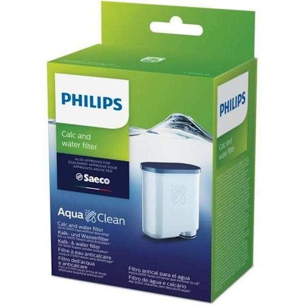 AquaClean vesi- ja kalkkisuodatin PHILIPS CA6903/10 espressokeittimeen