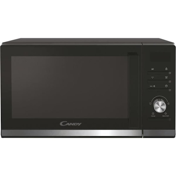 Candy Moderna CMGA20TNDB 700W 20L digital sort grill mikroovn - afrimningsfunktion - 11 effektniveauer - 19 automatiske menuer Svart
