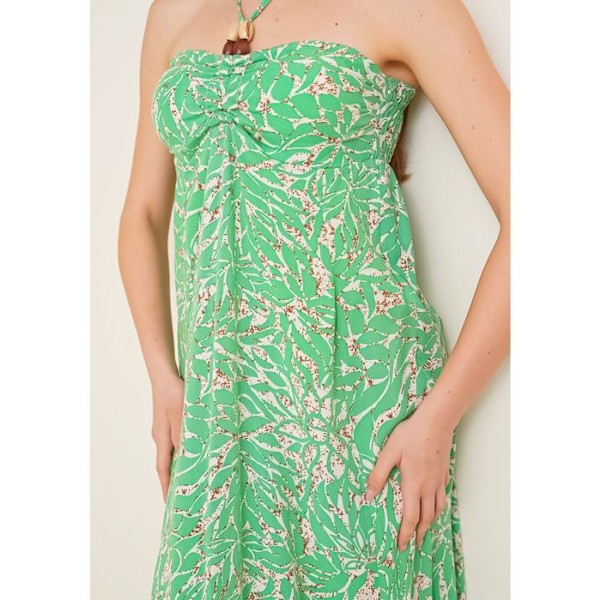 Hihattoman mekko - Merkki - Anisiksen vihreä - Koko 36 - 100% viskoosi - Pituus 124 cm - 38