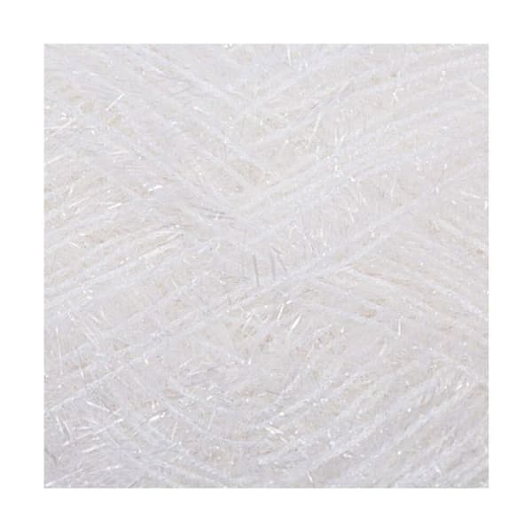 CREATIVE BUBBLE ball - Rico Design - 001 Vit - 100% polyester - 50g - Krok nr 4 Vit