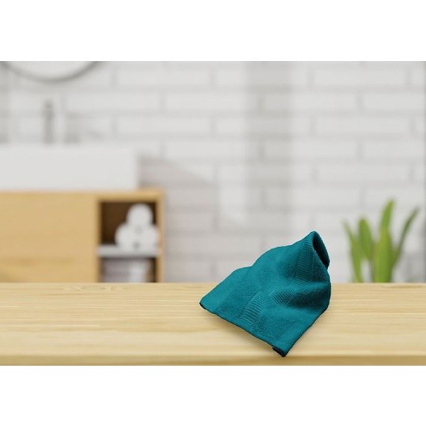 Bomullshandduk 30 x 50 cm - Blå Blå