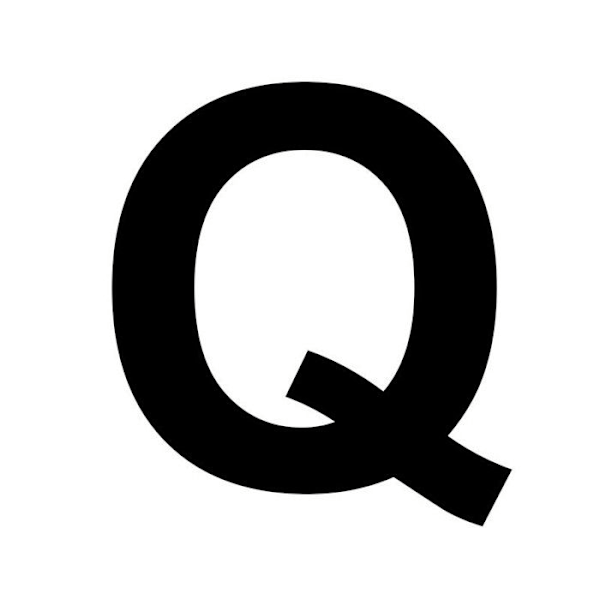 Puinen kirjain Q 7 cm - Ruskea - Aikuinen - Seka - Koristeesineitä - Käsintehty kastanj