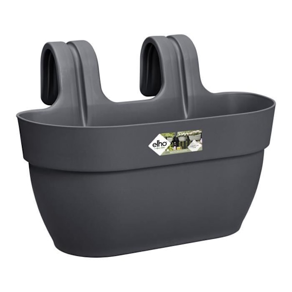 Istuttaja - ELHO - Vibia Campana Easy Hanger Medium - Musta - 5,8 L - L 24.1 x W 36 x H 26.5 cm Kolgrå