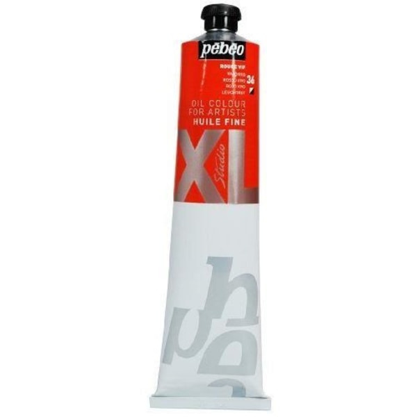 Pébéo 200036 Beaux-Arts Fine Oil Studio XL 1 Tube Bright Red 200 ml