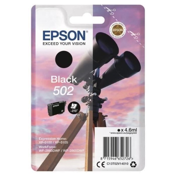 Epson JUMELLES SORT blækpatron