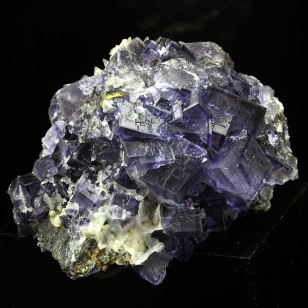 Sten og mineraler. Fluorit. 445,0 øre. Yanci, Igantzi, Navarra, Spanien.